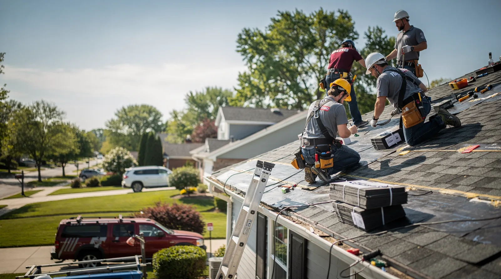 Roof Repair in Rush Center, KS around you